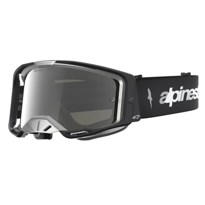 Alpinestars Vision 8 Amber Goggles Black/Silver/Mirror Silver
