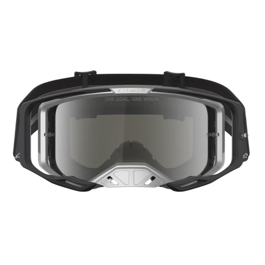 Alpinestars Vision 8 Amber Goggles Black/Silver/Mirror Silver