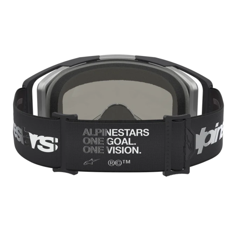 Alpinestars Vision 8 Amber Goggles Black/Silver/Mirror Silver