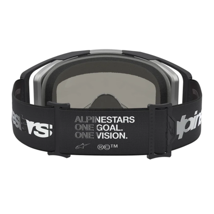 Alpinestars Vision 8 Amber Goggles Black/Silver/Mirror Silver