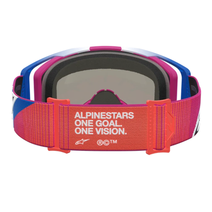 Alpinestars Vision 8 Maven Fire Red/Black/Mirror Red