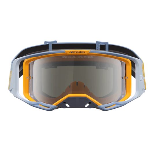 Alpinestars Vision 8 Maven Dust Blue/Orange/Mirror Silver