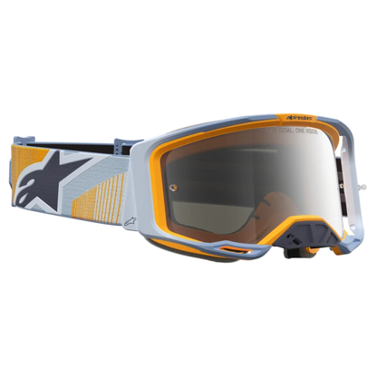 Alpinestars Vision 8 Maven Dust Blue/Orange/Mirror Silver