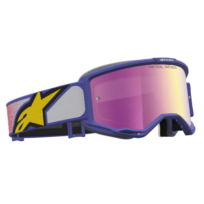 Alpinestars Vision 5 Drag Red/Purple/Mirror Pink