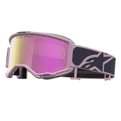 Alpinestars Vision 5 Rora Goggles Graystone/Old Pink/Mirror Pink