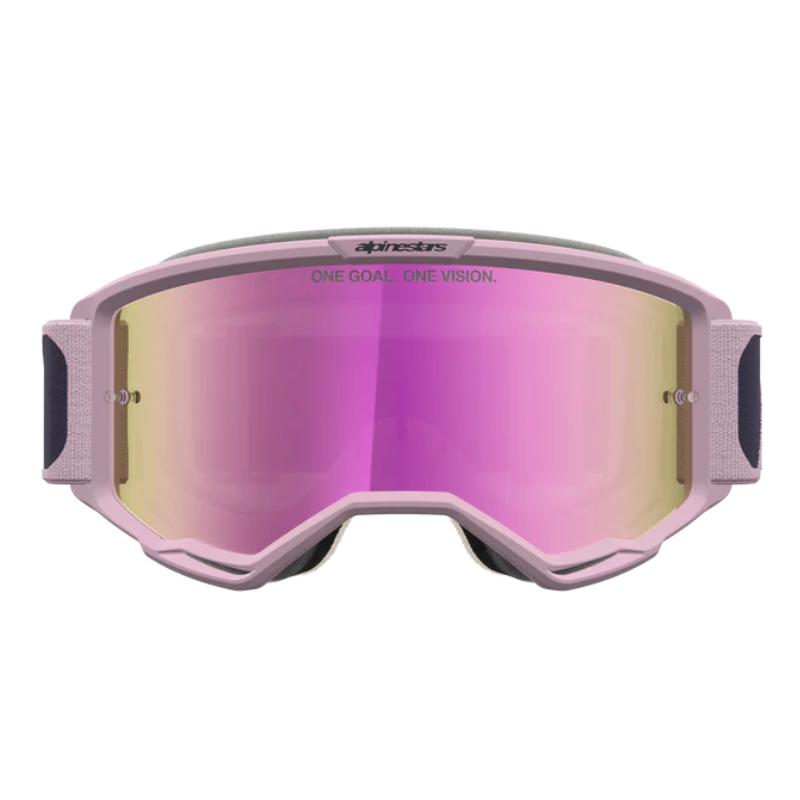 Alpinestars Vision 5 Rora Goggles Graystone/Old Pink/Mirror Pink