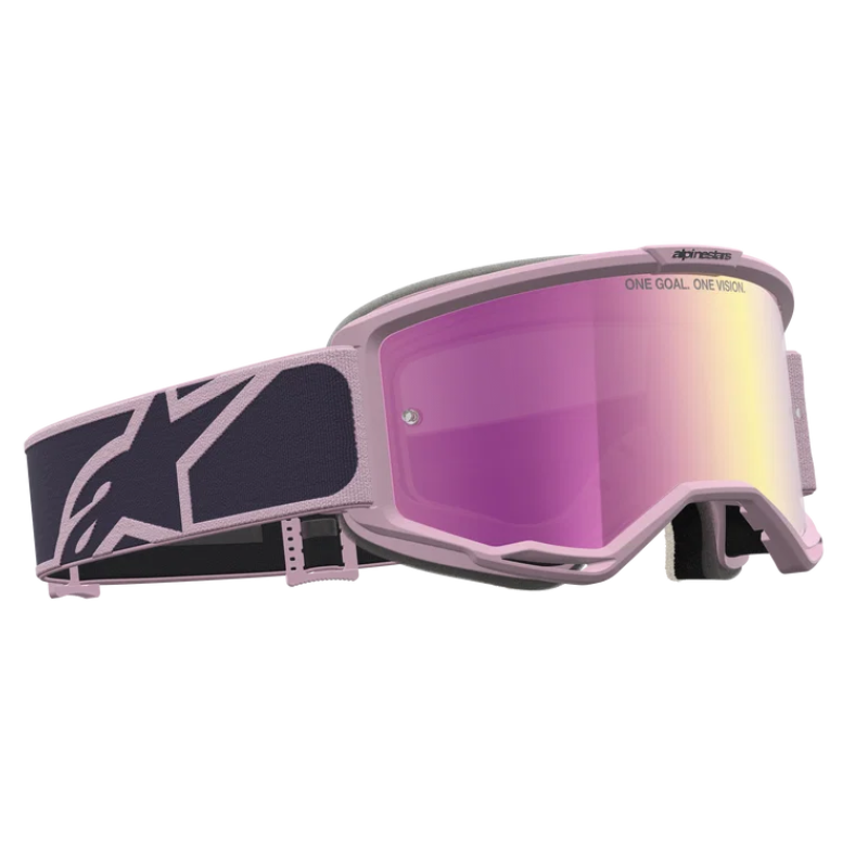 Alpinestars Vision 5 Rora Goggles Graystone/Old Pink/Mirror Pink