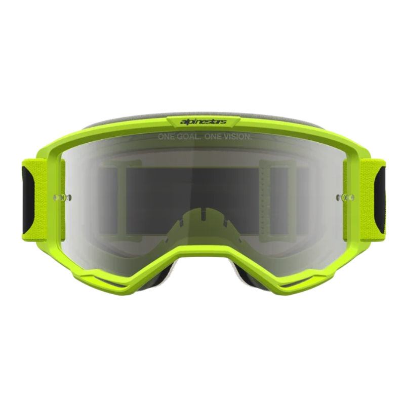 Alpinestars Vision 5 Rora Goggles Black/Yellow Fluo/Mirror Silver