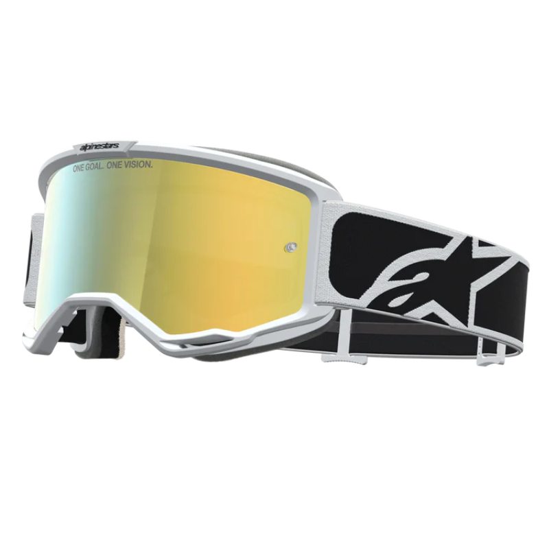 Alpinestars Vision 5 Rora Goggles Black/White/Mirror Gold