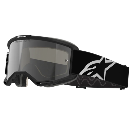 Alpinestars Vision 5 Corp Goggles Black/White/Mirror Silver