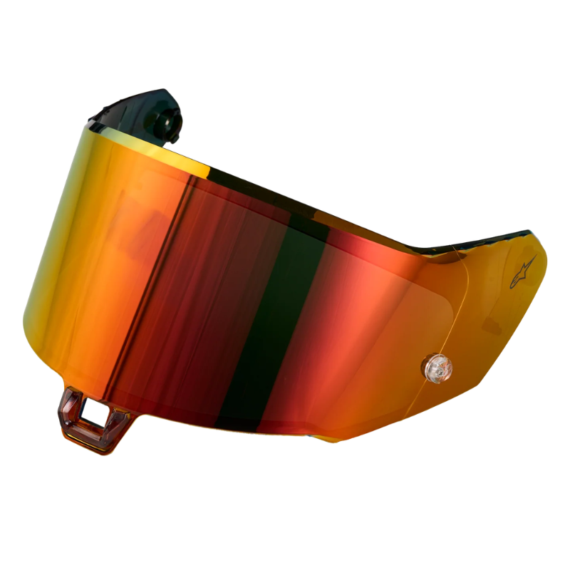 Alpinestars S-R10/S-R7 Absolute Vision Visor AFHS-01 Mirror Red
