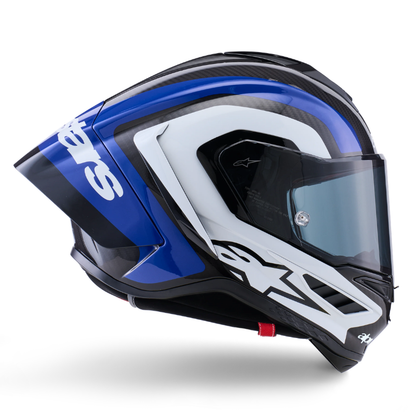 Alpinestars Supertech R10 Arius Helmet Black/White/Blue