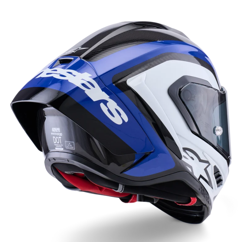Alpinestars Supertech R10 Arius Helmet Black/White/Blue