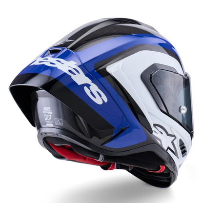 Alpinestars Supertech R10 Arius Helmet Black/White/Blue