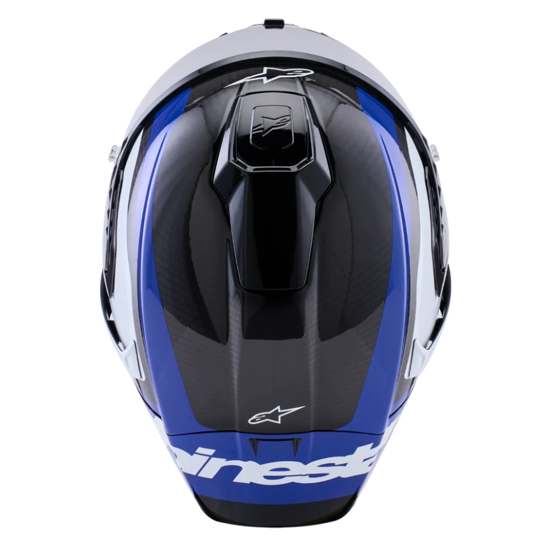 Alpinestars Supertech R10 Arius Helmet Black/White/Blue