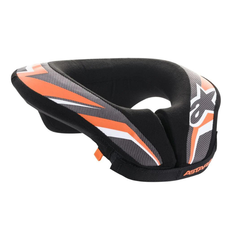 Alpinestars Sequence Youth Neck Roll Black/Anthracite/Orange