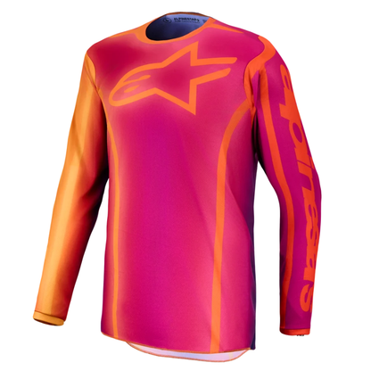 Alpinestars 2027 Fluid Kepler Jersey Dark Purple/Orange