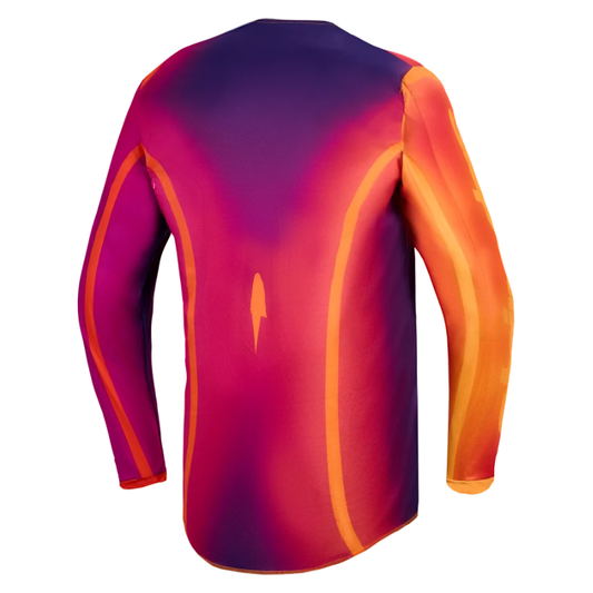 Alpinestars 2027 Fluid Kepler Jersey Dark Purple/Orange