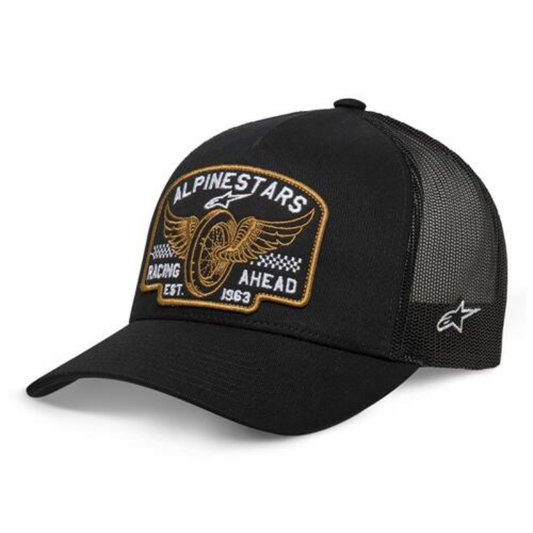 Alpinestars Heritage Patch Trucker Hat Black/Black