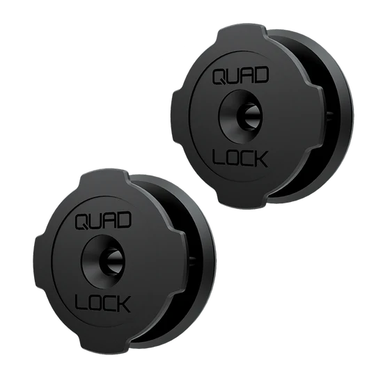 Quad Lock Adhesive Wall Mount - Twin Pack