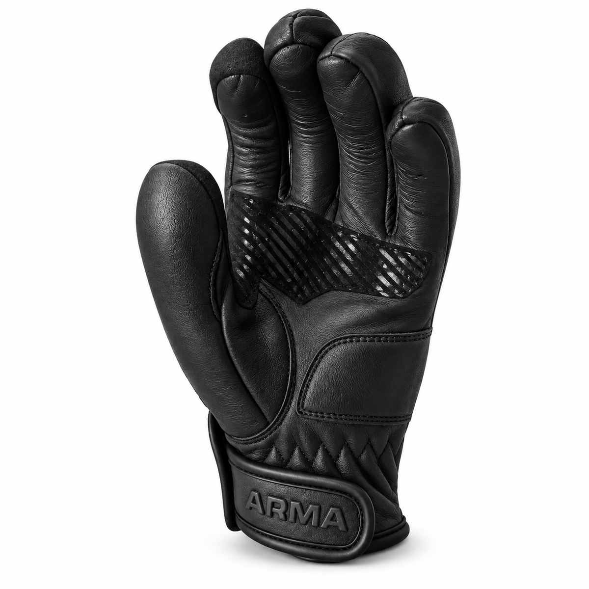 ARMA Mora Leather Gloves - Black