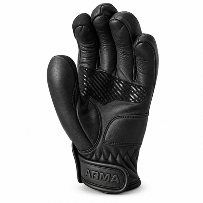 ARMA Mora Leather Gloves - Black