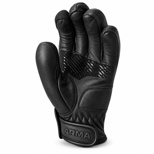 ARMA Mora Leather Gloves - Black