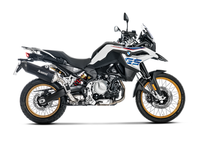Akrapovic BMW F 850 GS/ ADV 2018 - 2023 Slip-On Line (Black Titanium)