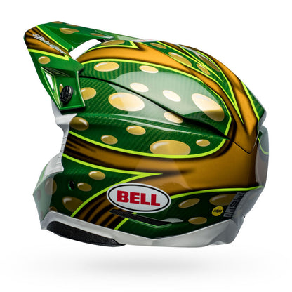 Bell Moto-10 Spherical McGraph Replica Gold/Green