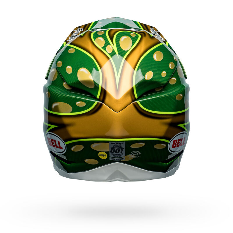 Bell Moto-10 Spherical McGraph Replica Gold/Green