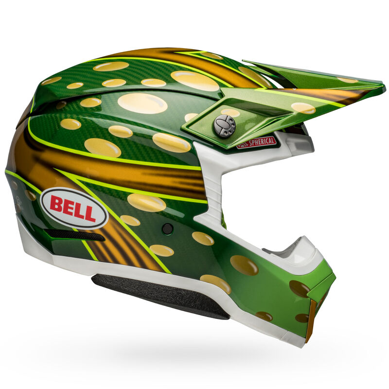 Bell Moto-10 Spherical McGraph Replica Gold/Green