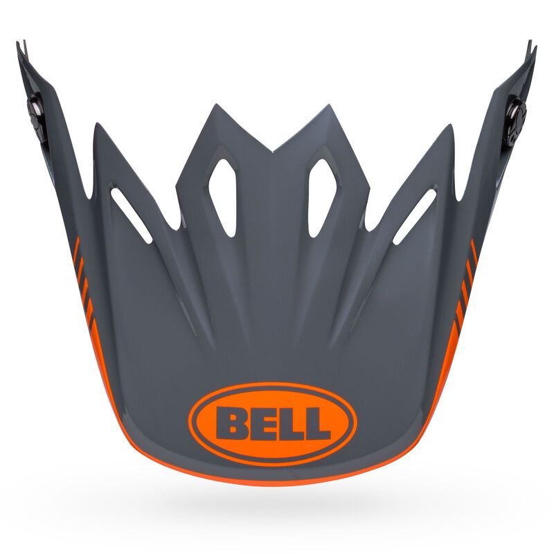 Bell Moto-9 Louver Peak Black/Orange