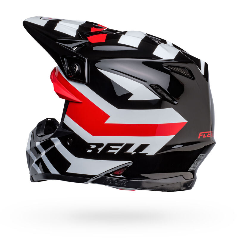 Bell Moto-9S Flex Banshee Black/Red ECE 22/06
