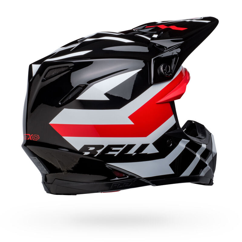 Bell Moto-9S Flex Banshee Black/Red ECE 22/06