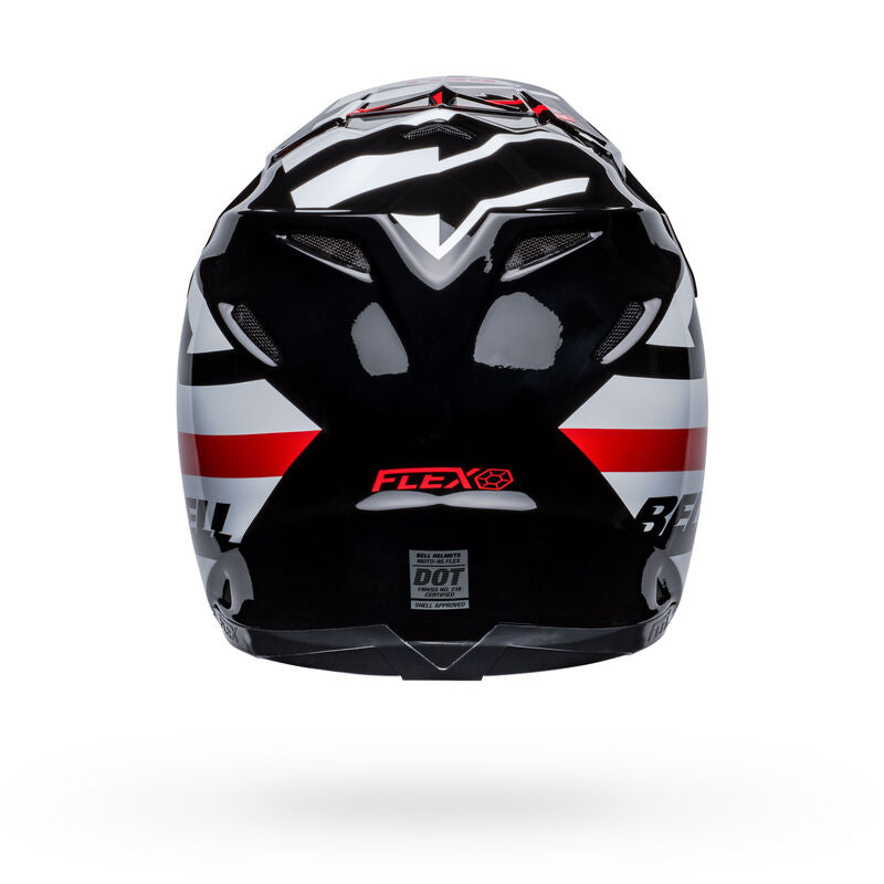 Bell Moto-9S Flex Banshee Black/Red ECE 22/06