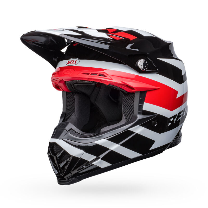 Bell Moto-9S Flex Banshee Black/Red ECE 22/06