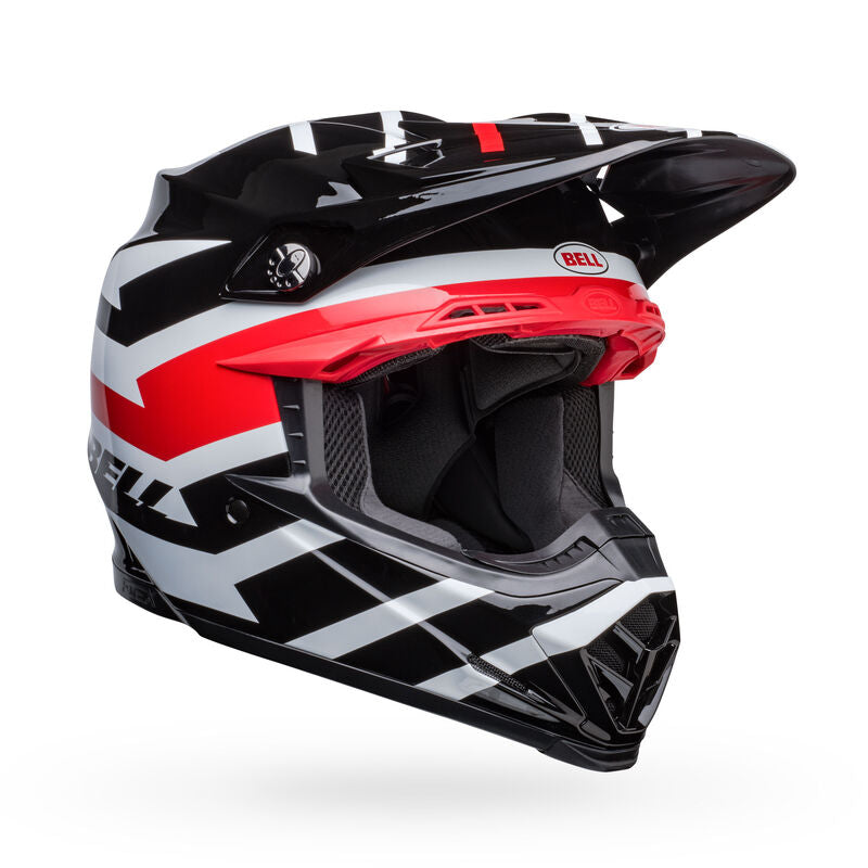 Bell Moto-9S Flex Banshee Black/Red ECE 22/06