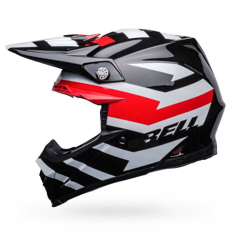 Bell Moto-9S Flex Banshee Black/Red ECE 22/06