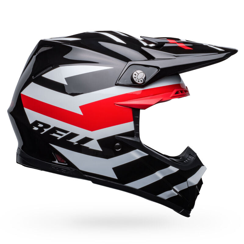 Bell Moto-9S Flex Banshee Black/Red ECE 22/06