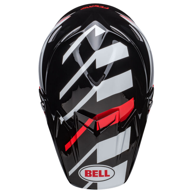 Bell Moto-9S Flex Banshee Black/Red ECE 22/06
