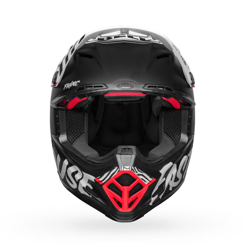 Bell Moto-9S Flex Fasthouse Flex Crew Matte Black/White ECE 22/06