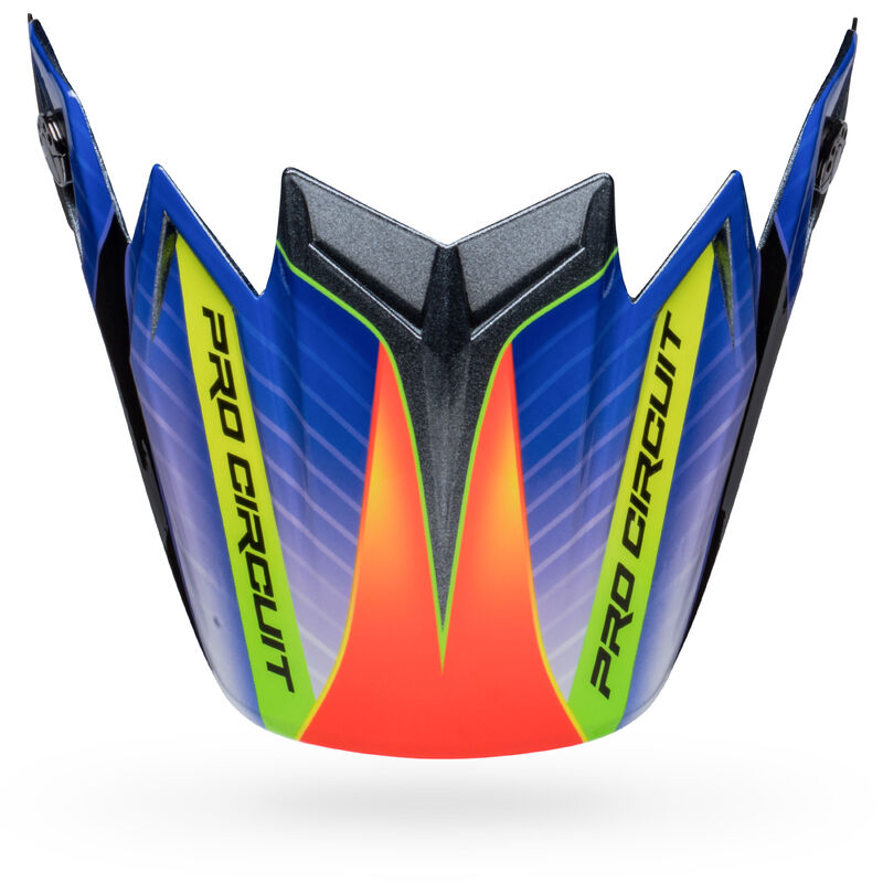 Bell Moto-9 Flex Peak Pro Circuit 23 Blue/Orange