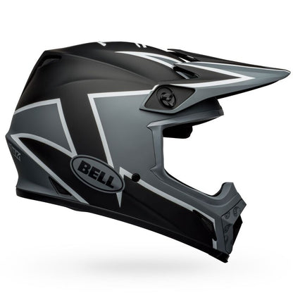 Bell MX-9 MIPS Twitch Matte Black/Grey/White