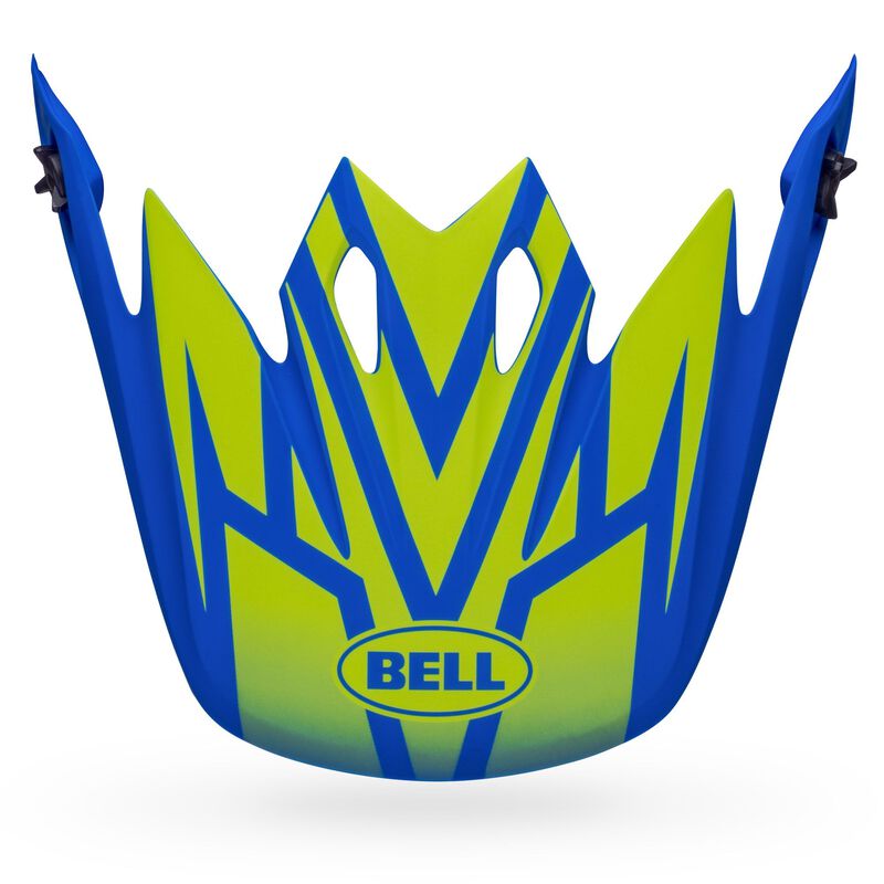 Bell MX-9 Disrupt Peak Blue/Yellow Flou
