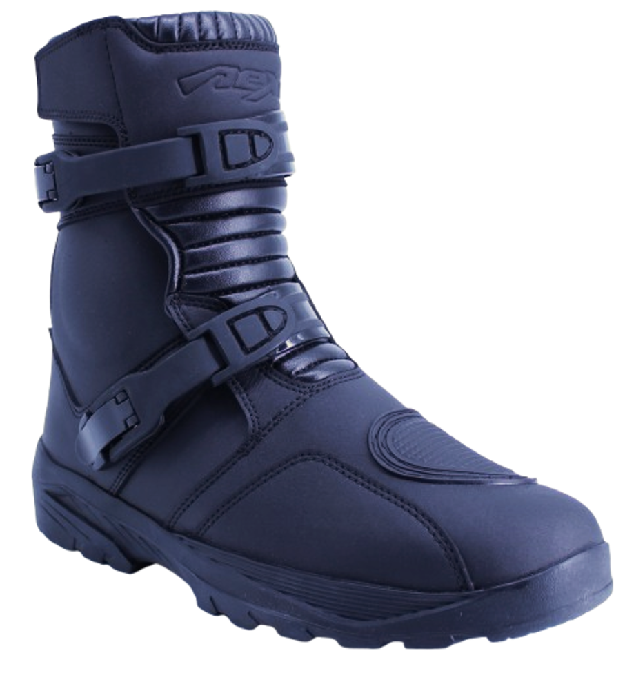 Nexo BT-0383 Adventure Boots - Black (DOUBLE STRAP)