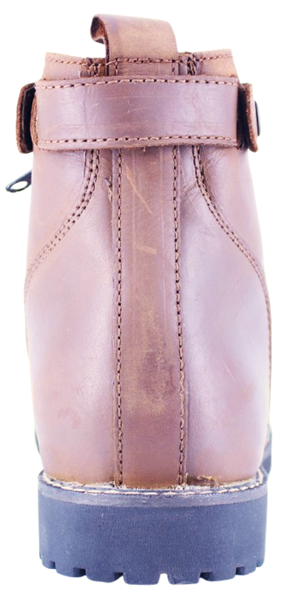 Nexo Ladies Cafe Racer Boots - CAMEL BROWN