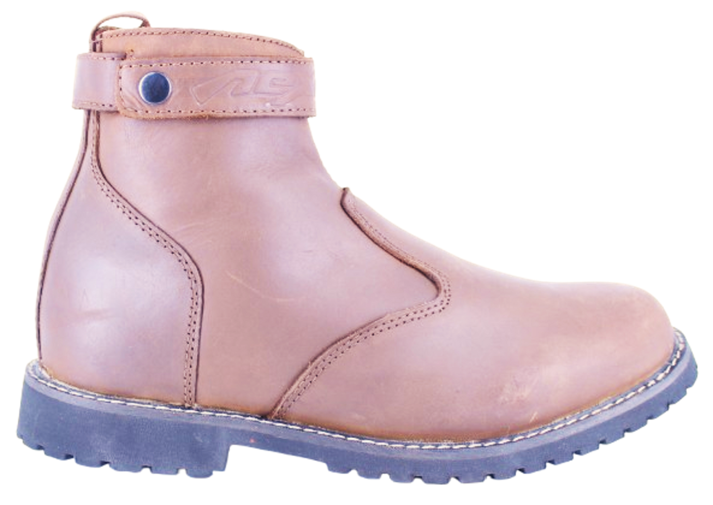 Nexo Ladies Cafe Racer Boots - CAMEL BROWN