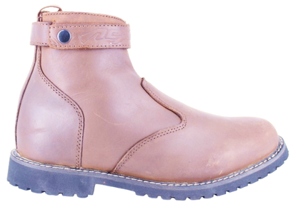 Nexo Ladies Cafe Racer Boots - CAMEL BROWN