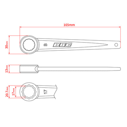 DRC Spark Plug Wrench
