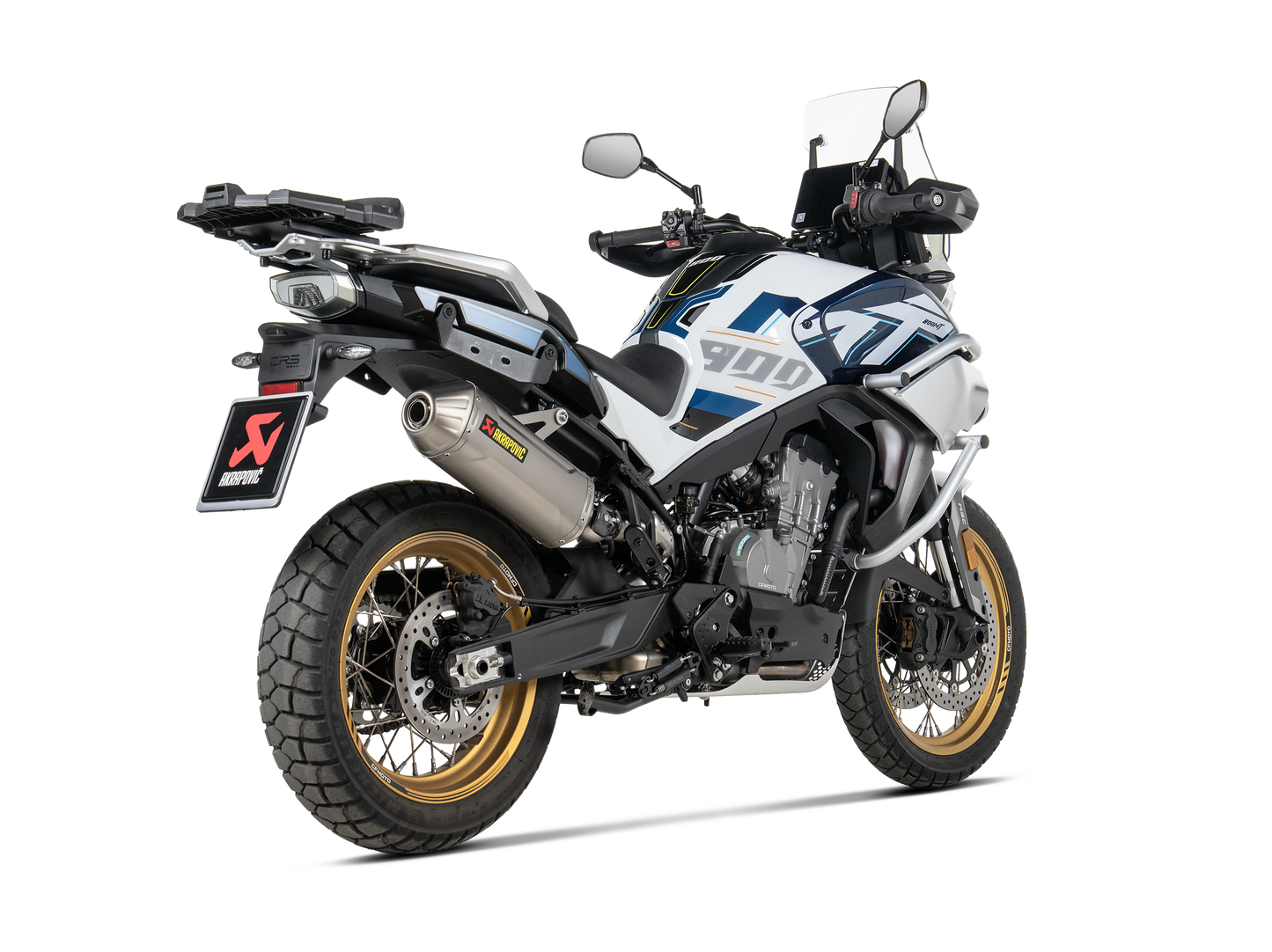 Akrapovic Slip On Titanium CF MOTO 800MT 2024-2026